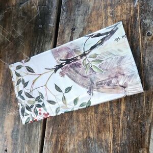 Vintage Korean Silk Wallet/Checkbook/Phone Holder